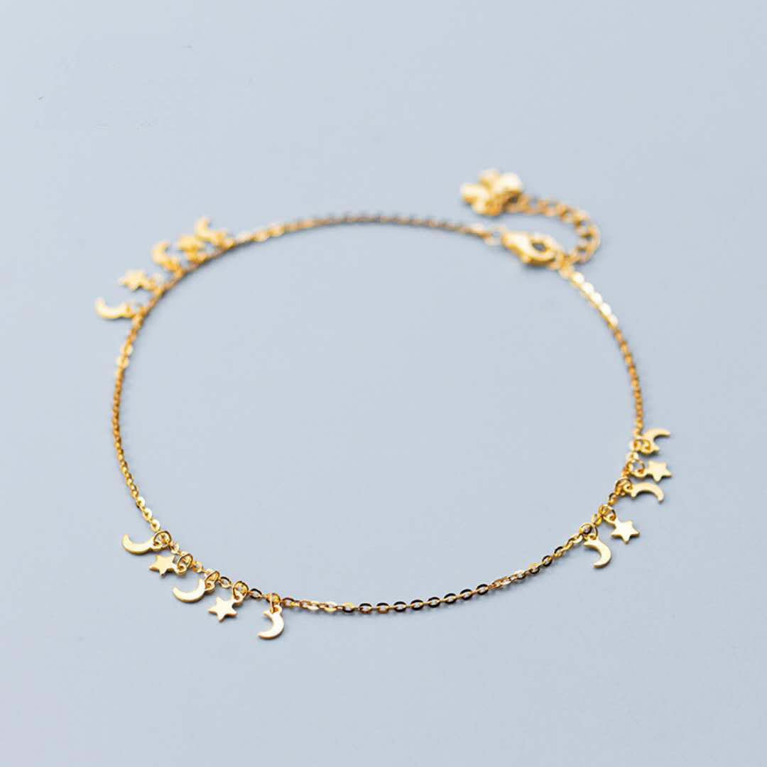 Bracelet de cheville Femme OTHER   en Argenterie - Ref 3102207 Image 10