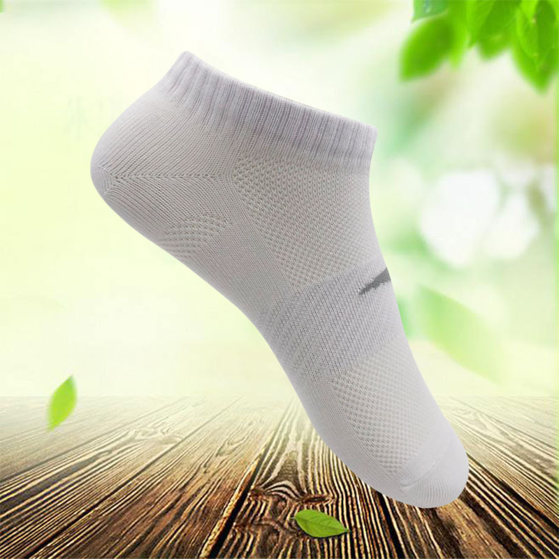 Anta Women's Boat Socks New Genuine Comfortable Breathable Pure Cotton Versatile Short White Women's Sports Socks 192457302