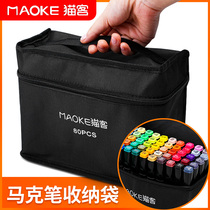 Mark Pen Bag Set Pen Bag Canvas Gift Bag Storage Box 24 30 36 40 60 80 168 Color Pen Bag Storage Box