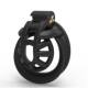 Ultra-Small Flat Compression Python Ring Cobra Male Chastity Lock Double Single-Sided Ring Cb Lock Sm Shame Prop