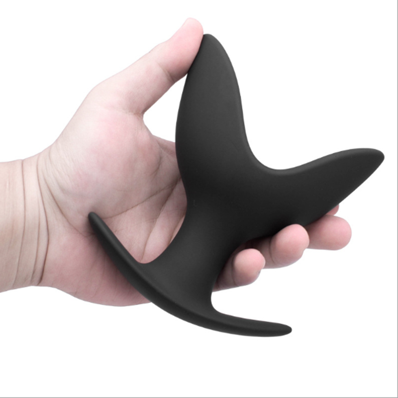 Y-shaped petal tension anti-fall off long-term wear anal plug anal chrysanthemum sex products backyard toy silicone p