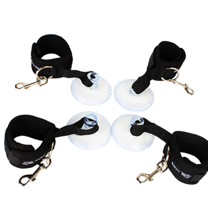 Sucker-style handcuffs foot handcuffs fixed tying bondage Erotics Supplies Bathroom Wall Floor Glass Passion