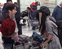 Sister 2 2nd season Lin Zhiling cotton and linen through sunshade corner hat beret male Lady spring and summer baseball hat