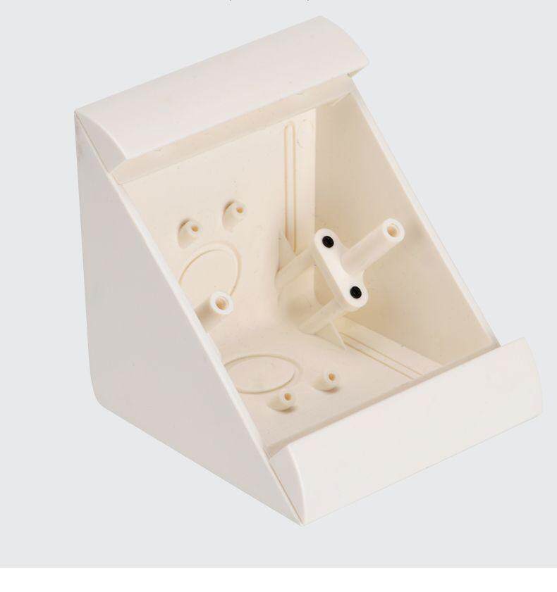 Triangle Bottom Case Wall Corner Bevelled Table Base Thickening 86 Type Switch Socket Universal Open Box Junction Box Bottom Box Line