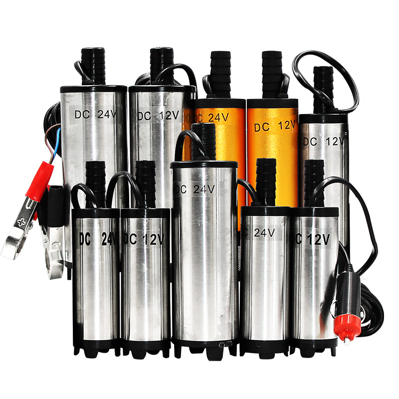Oil pumping pump 12V oil extractor electric pumping water pump diesel 24V small refueling machine DC submersible pump