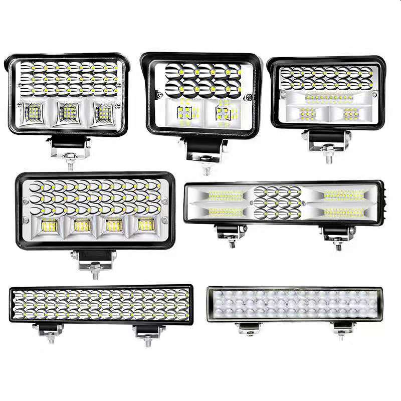 Car led intense light living room light 12V24V wagon strip spotlight ultra-bright cross-country farm car light Ferris electric bike light