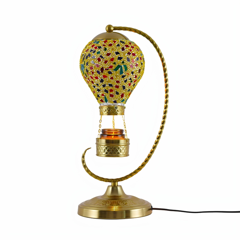 Limited Edition Turkish Exotic Hot Air Balloon Table Lamp, Hand-Painted Craftsmanship, Bedroom, Tea Room, Study Room Decoration Lamp Limited Edition Turkish Exotic Hot Air Balloon Table Lamp, Hand-Painted Craftsmanship, Bedroom, Tea Room, Study Room Decoration Lamp