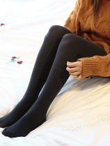 Fat Duer 600D unscented matte vertical bar medium thick pressuess high waist pantyhose women bottom stocking size 180kg