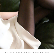 40D sexy thin high-elastic wide waist T crotch light pressure beautiful legs low waist pantyhose stockings semi-transparent bottom socks anti-static