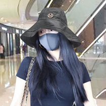 INXXTREND power stars with the same fisherman hat female M Pets large hat peak thin 100 hitch anti-UV sun protection sunhat