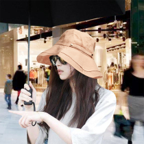 INXXTREND Japanese Nico of the same size Fisherman Hat Summer Sun Sun Protection Tub Cap Woman Outdoor out of the hat