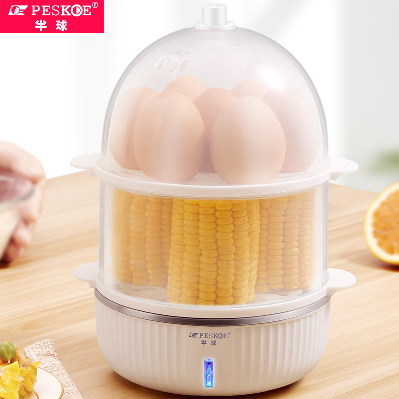 Hemisphere Steamed Egg automatic power off Home Multi-functional breakfast machine Boiled Egg Machine Mini Boiled Egg Robot 1 People Divine Instrumental