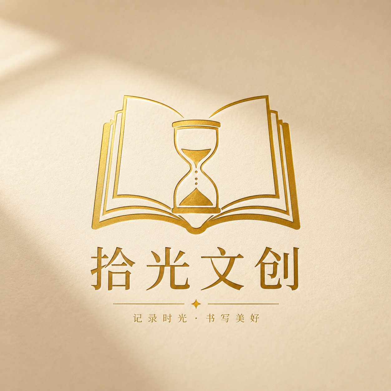拾光文创定制的LOGO