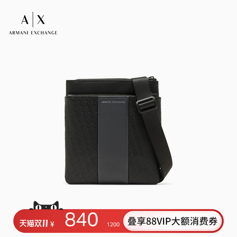 Armani Exchange/Armani's New Autumn and Winter Men's Casual Work Clothing Small Bag Shoulder Crossbody Messenger Bag