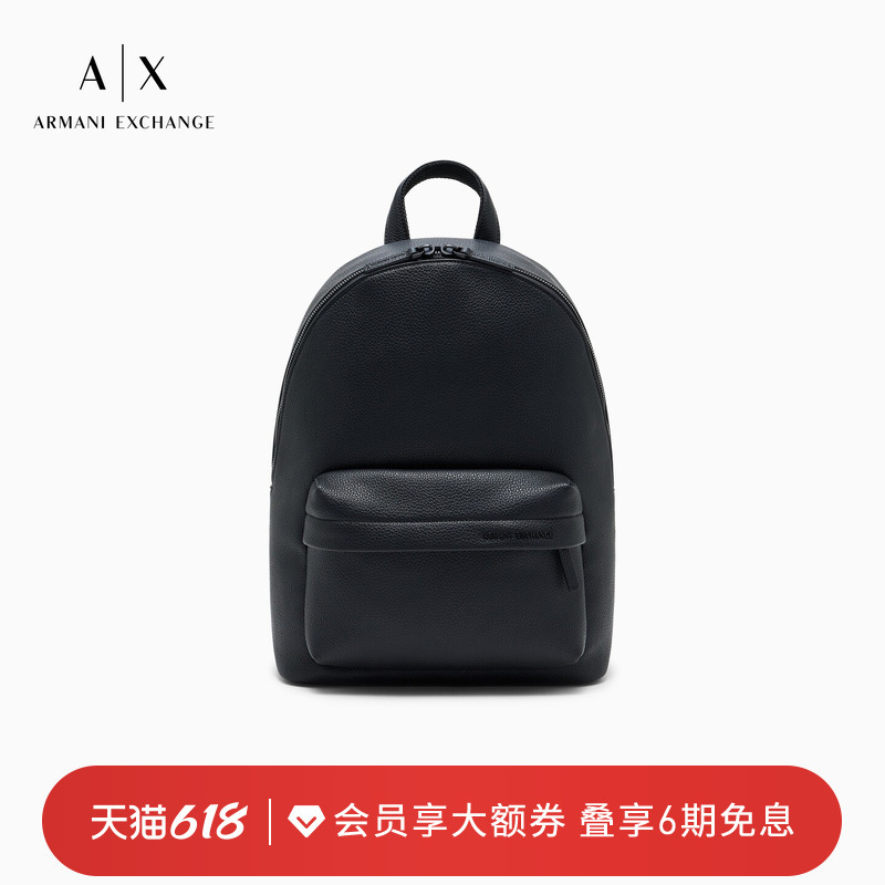 [Father's Day Gift] Armani Exchange/Armani's New Autumn Style Men's Zippered Handbag Backpack