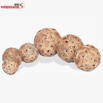 Ying Shang hand-knitted football school Cuju ball Burmese sepak takraw hydrangea prop ball ancient costume ball childrens play