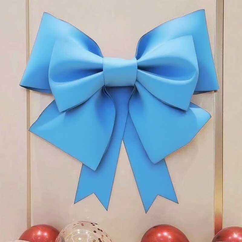 Extra-Large Three-Dimensional Sponge Bow for Store Opening, Christmas, Car Pickup, New Year Party Decoration, Photo Props