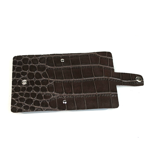 Cardbag Men's Leather Rotation Бизнес -мужчина и женщина -стиль Buckle Bank Card Multi -Clamp High -End Кредитная карта Бесплатная доставка