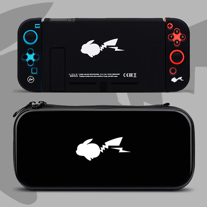 switch protective case silicone soft shell sleeve matte color shell ns accessories portable hard box switch storage bag