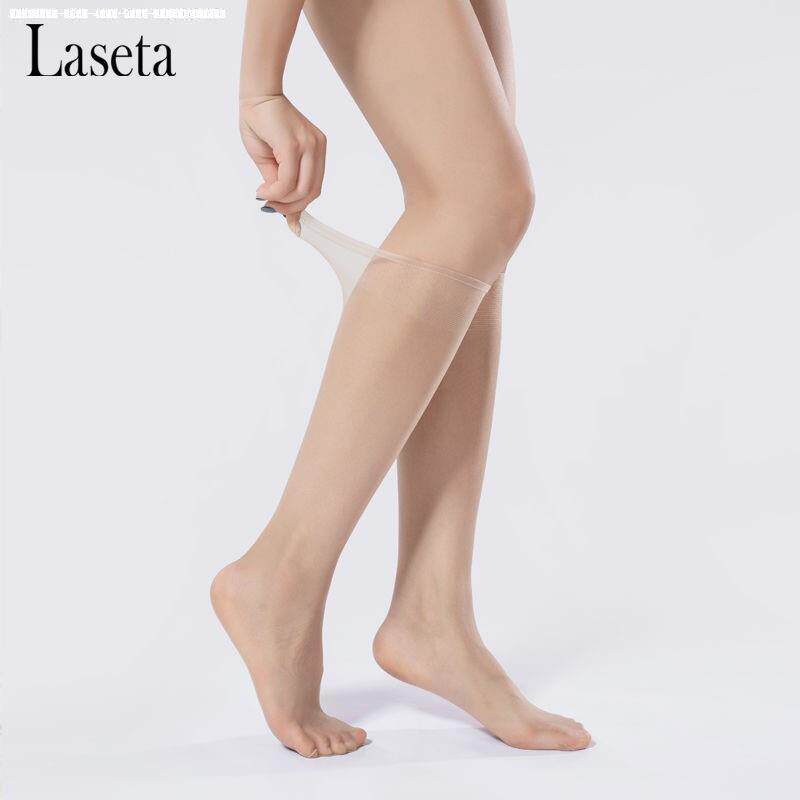 No trace ultra-thin crystal silk invisible mid-tube stockings stockings sexy summer anti-hook silk half calf socks short socks jk socks