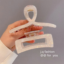 Mermaid Hair Clip Womens Spring and Summer Temperament Hair Clip on the Back of the Head Large Shark Clip Hair Clip with Multiple Hair Accessories