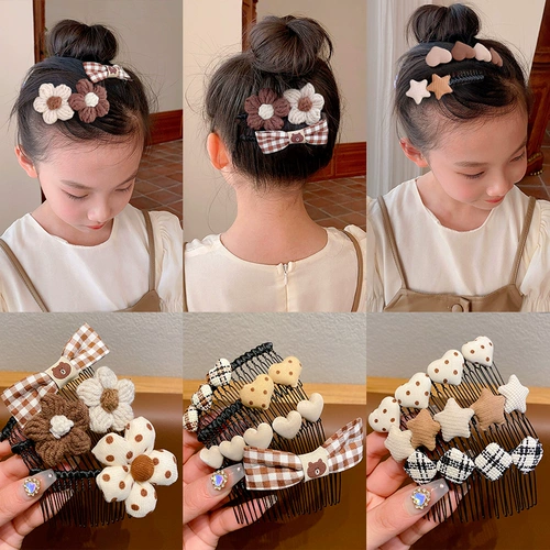 Детская челка, заколка для волос, детский аксессуар для волос, шпильки для волос, коллекция 2023