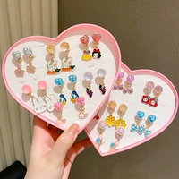 Мультяшные клипсы, комплект, 28 шт