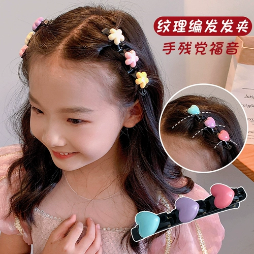 Детская заколка для волос для плетения волос, пучки волос, шпильки для волос, аксессуар для волос, челка