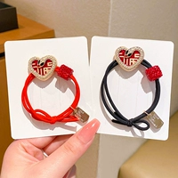 25 # Красная веревка «Змея любви» + Черная веревка «Змея любви»