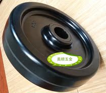 Manufacturer clear cabin 12 inch 75mm width ultra-heavy high temperature resistant castors phenolic resin electric wood universal wheel