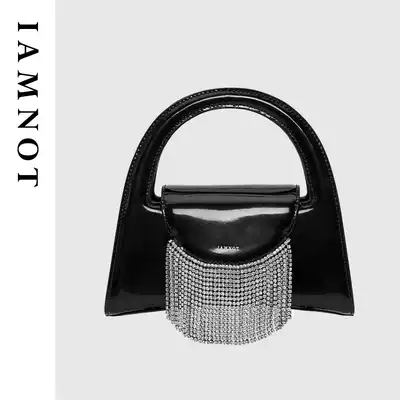 IAMNOT2021 summer bag portable crossbody niche design advanced sense women's bag original leather temperament light luxury