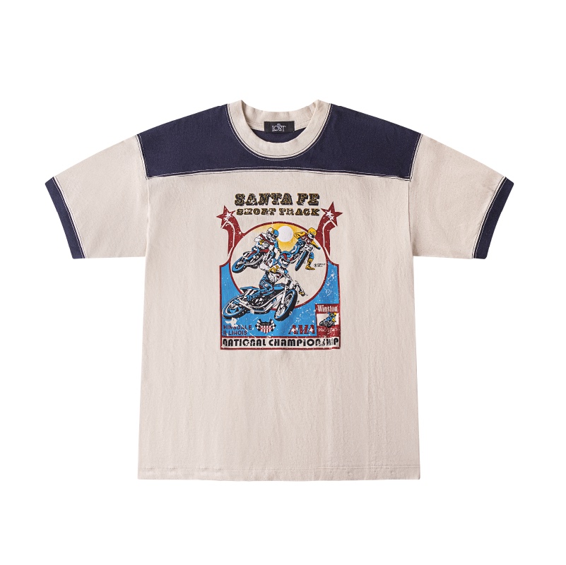 Losttag Retro Champion Driver T-Shirt Racing Champ Graphic Tee