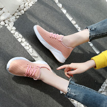 Spring Candy Color Anti Slip Low Help Pure Color Casual Shoes Cloth Shoes Flat Bottom Sports Women Shoes Flying Weavetide Mom Single Shoes