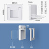 New No-Installation Small Handle Foldable Drawer Handle No-Drill Cabinet Door Handle Simple Household Window Lock