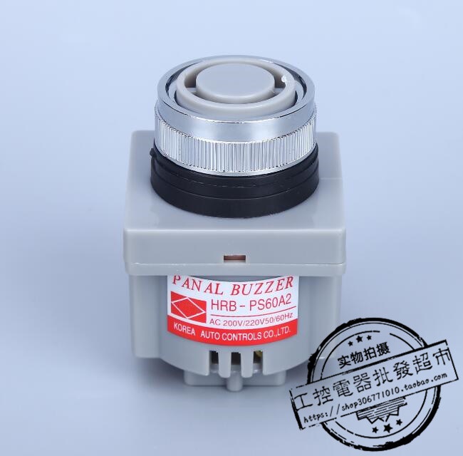 High-quality HRB-PS60A2 industrial buzzer 30mm diameter alarm AC220V DC24V