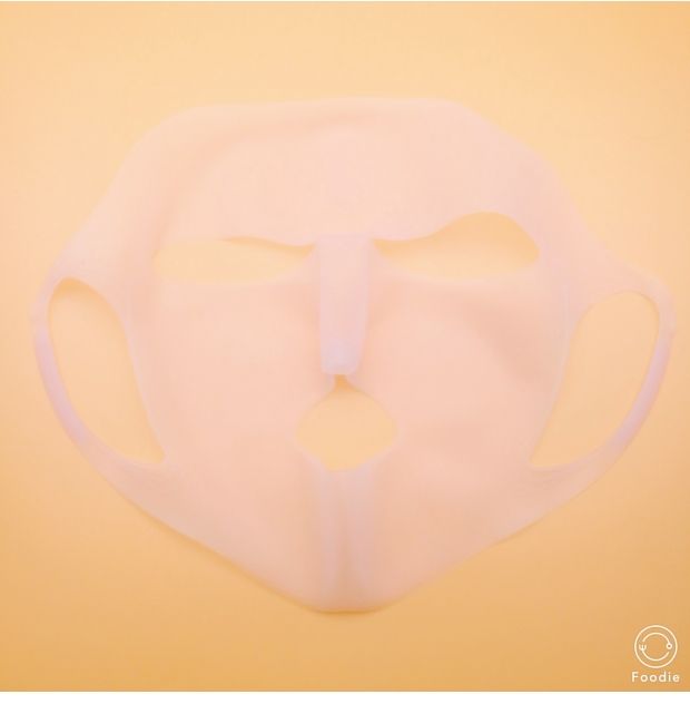 Daiso Daiso Silicone Mask Mask Công cụ chống thấm nước bay hơi Đồng hành treo Mặt nạ tai đôi Hấp thụ nhân tạo - Các công cụ làm đẹp khác mút tán phấn