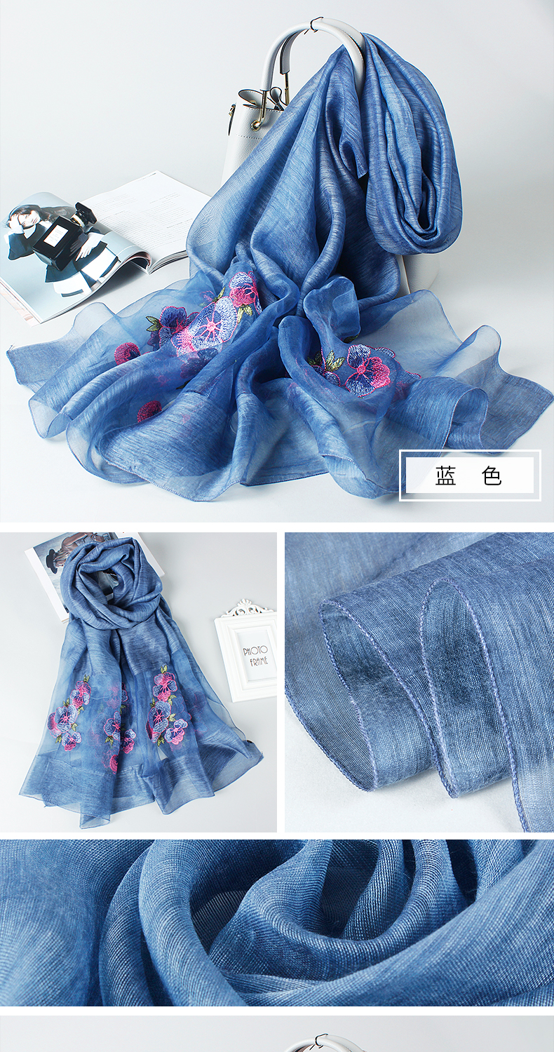 Foulard pour Femme en De la soie - Ref 3159646 Image 10