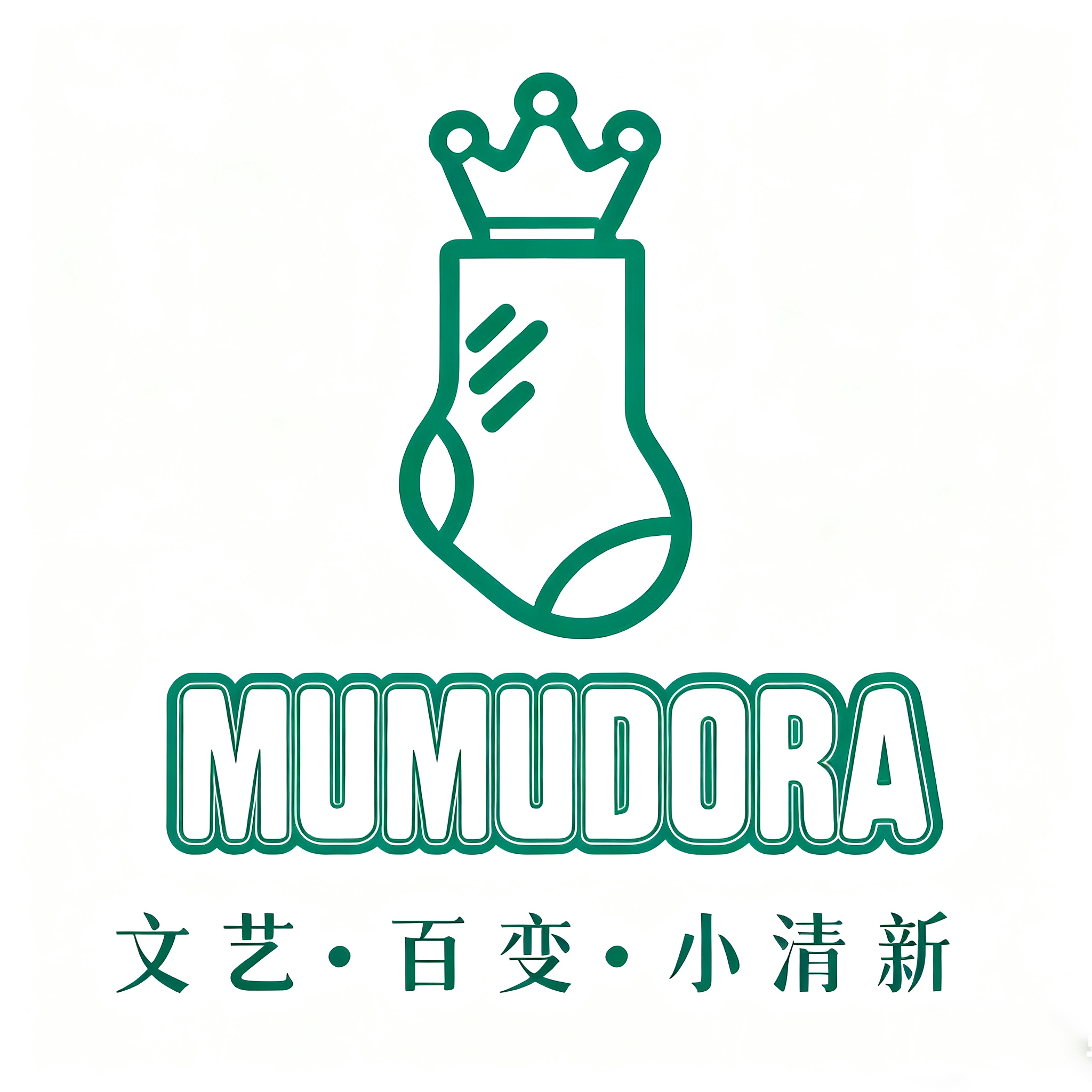 MUMUD童袜的LOGO