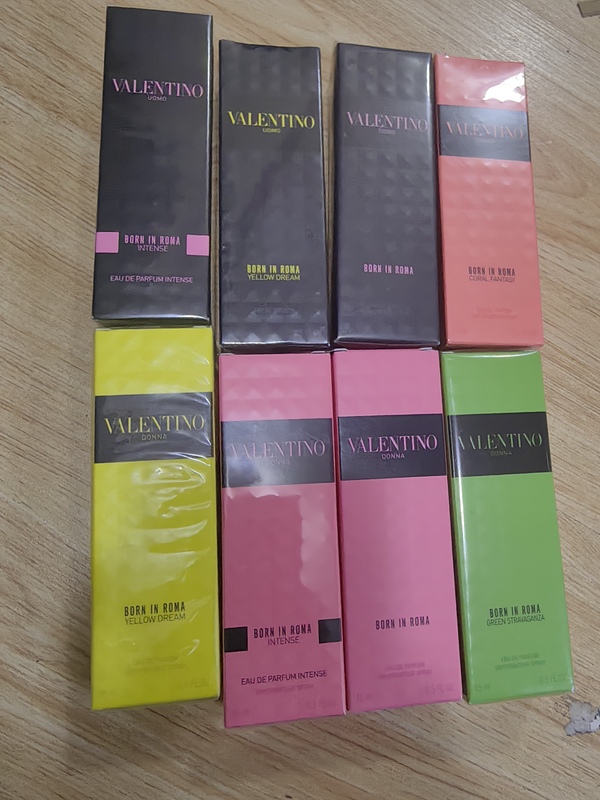 Valentino Perfume 15ml Daytime Rose Afternoon Boy Casual Adventure Lady Dark Night Gentleman Roman Lady