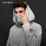 venque/范克 Осенняя толстовка с капюшоном, утепленная толстовка, дизайнерская цветная повязка для глаз, 2020