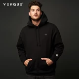 venque/范克 Осенняя толстовка с капюшоном, утепленная толстовка, дизайнерская цветная повязка для глаз, 2020