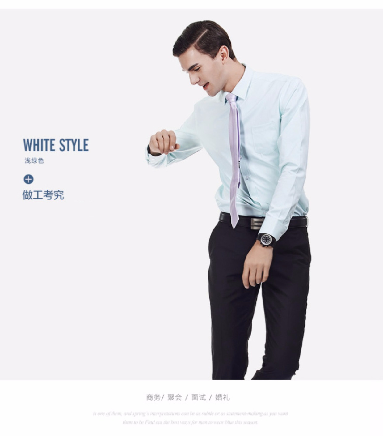 Áo sơ mi nam tay dài twill Áo sơ mi công sở mỏng 37 cỡ nhỏ 45 46 47 48 cộng với chất béo cực lớn áo sơ mi cộc tay