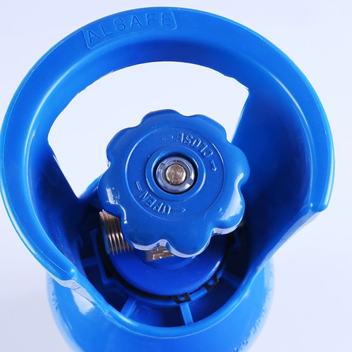 Кислородное цилиндр алюминиевый сплав Медицинский портативный 2/4 литра резервуара с высоким давлением Небольшое спасение наружного кислорода.