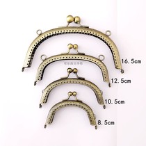 Mouth gold accessories Semi-round mouth gold bronze classic 8 5cm 10 5cm 12 5cm 16 5cm