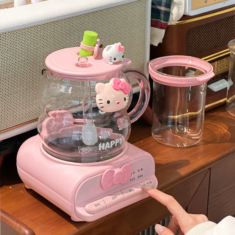 Kt Cat Health Pot Multifunctional Household Small Office Automatic Electric Stewing Pot Valentine's Day Birthday Gift