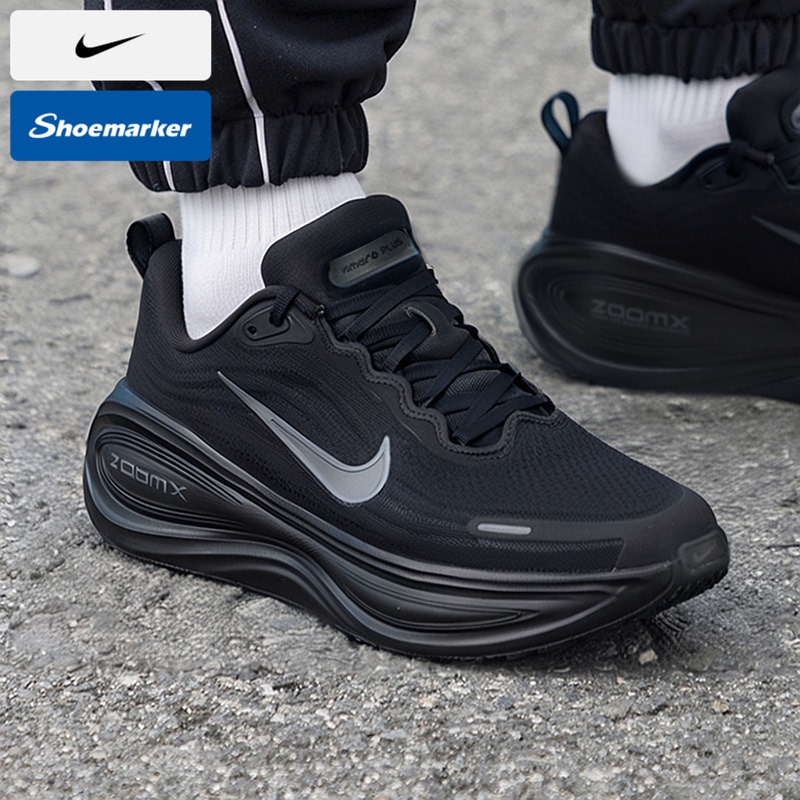 Nike Nike Official Authentic Men's Shoes 25 Spring New Model Vomeroplus Sports Shoes Black Lightweight Running Shoes
