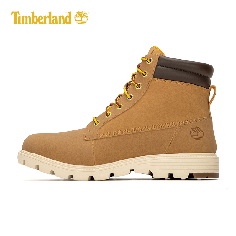 Tai Balan men's shoes autumn Martin boots classic kick not rotten light sole yellow boots high gang sports leisure boots