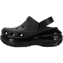 Crocs Crocs mens classic light wheel clogs 2024 summer new slippers thick-soled sandals for women 207988