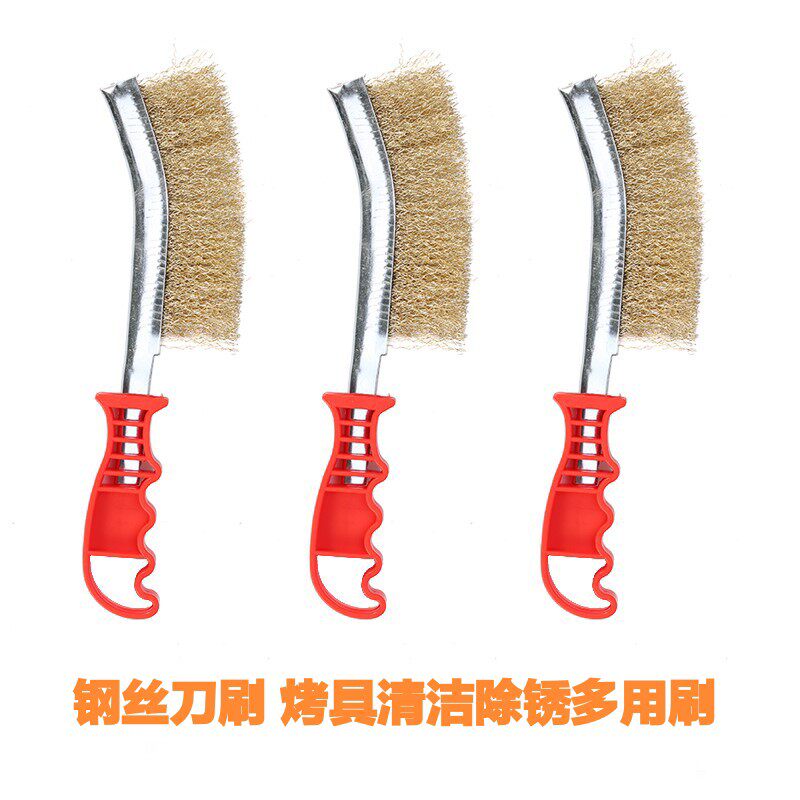 Barbecue cleaning brush wire brush teeth durable cleaning grill grill grate mesh to remove oil utensils China
