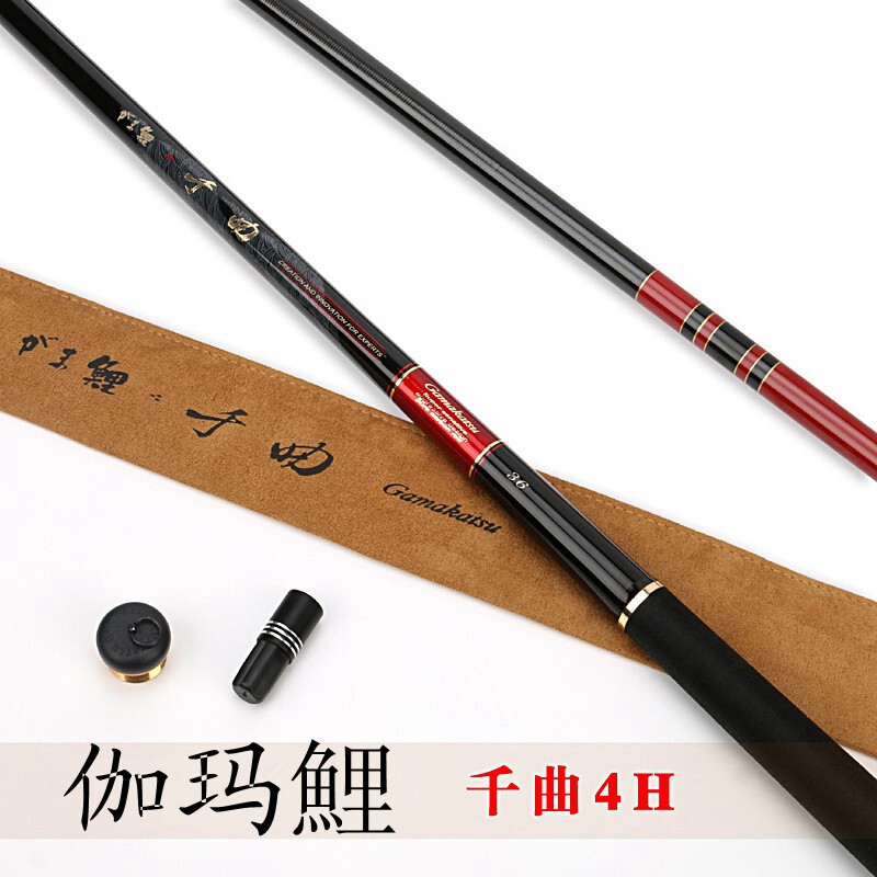 Domestic gamma thousand song fishing rod light hard fishing rod 3 6 meters 4 5 meters 5 4 meters platform fishing rod 19 adjustment fishing rod